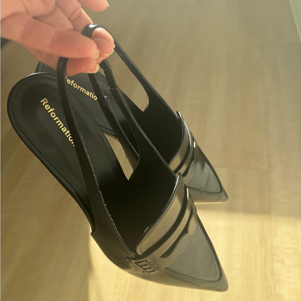 Reformation Mercy Sling Back Heel